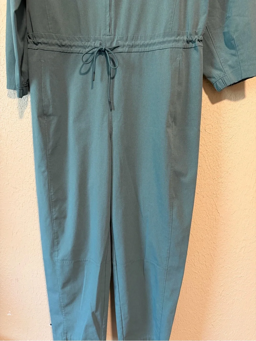 Lululemon Ventlight Zippered Jumpsuit in Tidewater Teal‎ Size 10 NWOT